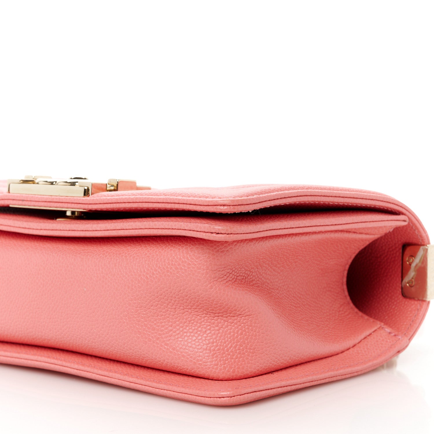 Chanel Caviar Quilted Small Boy Flap Pink 10 of 12