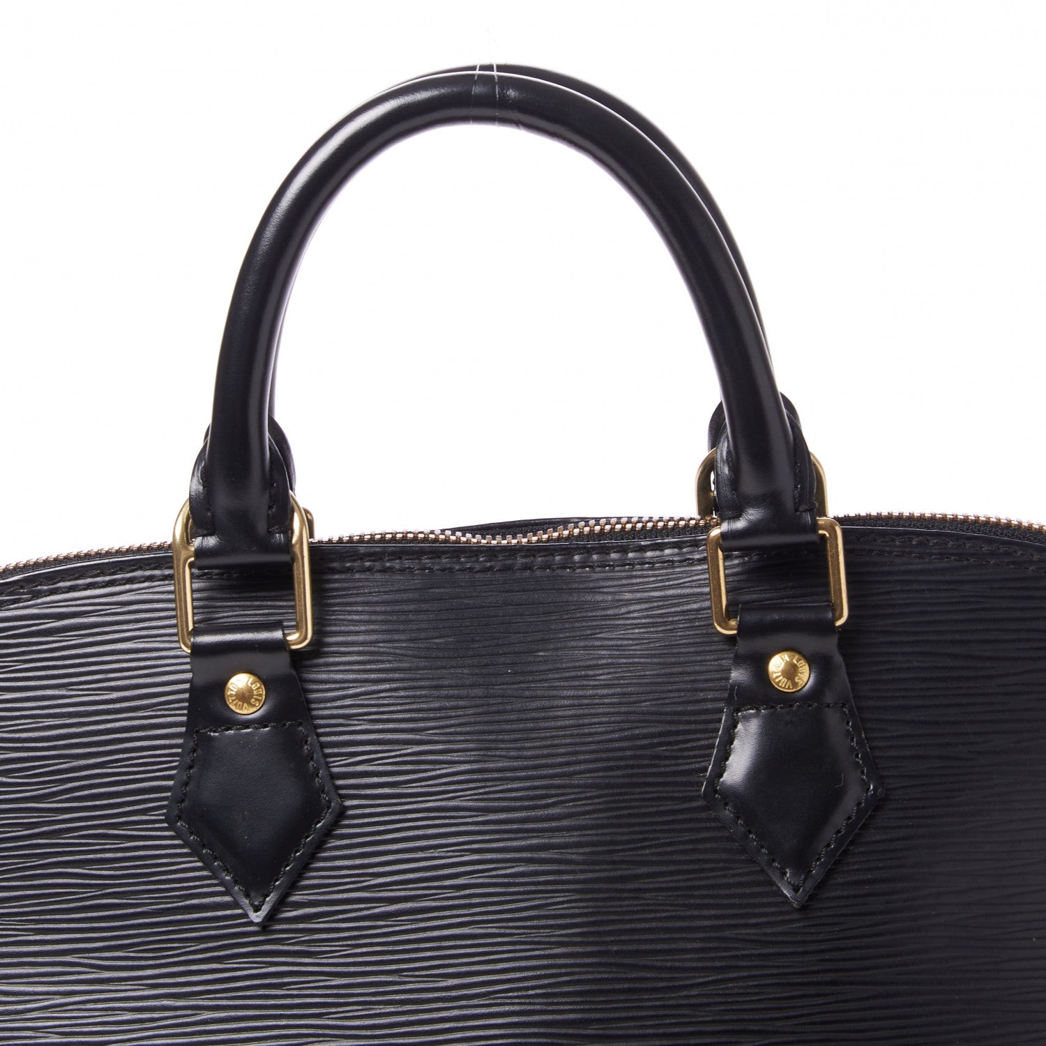 Louis Vuitton Epi Alma PM Black 9 of 10