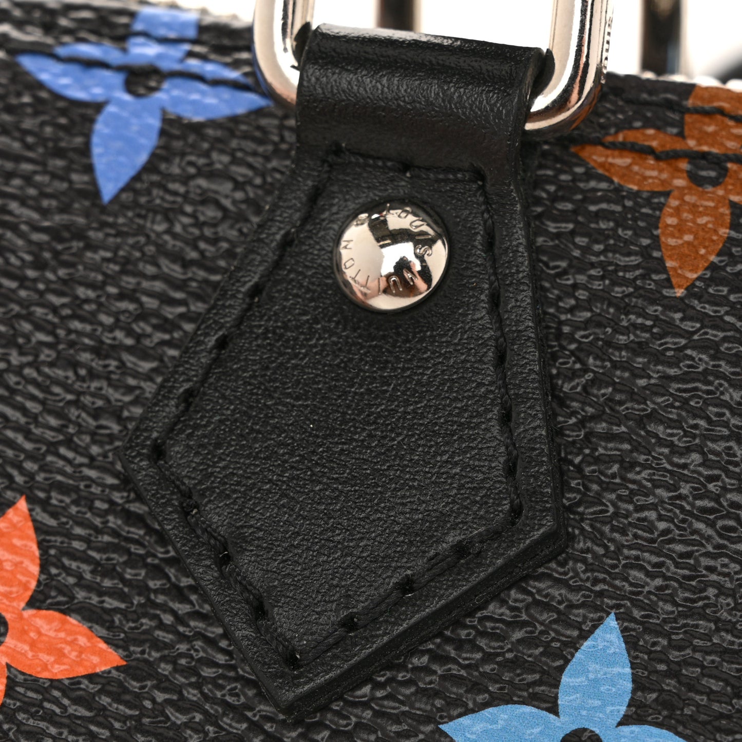 LV X TM Monogram Multicolor Nano Speedy Black