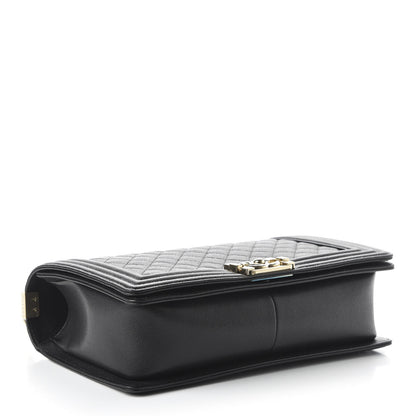 Chanel Caviar Quilted New Medium Boy Flap Black 4 of 10