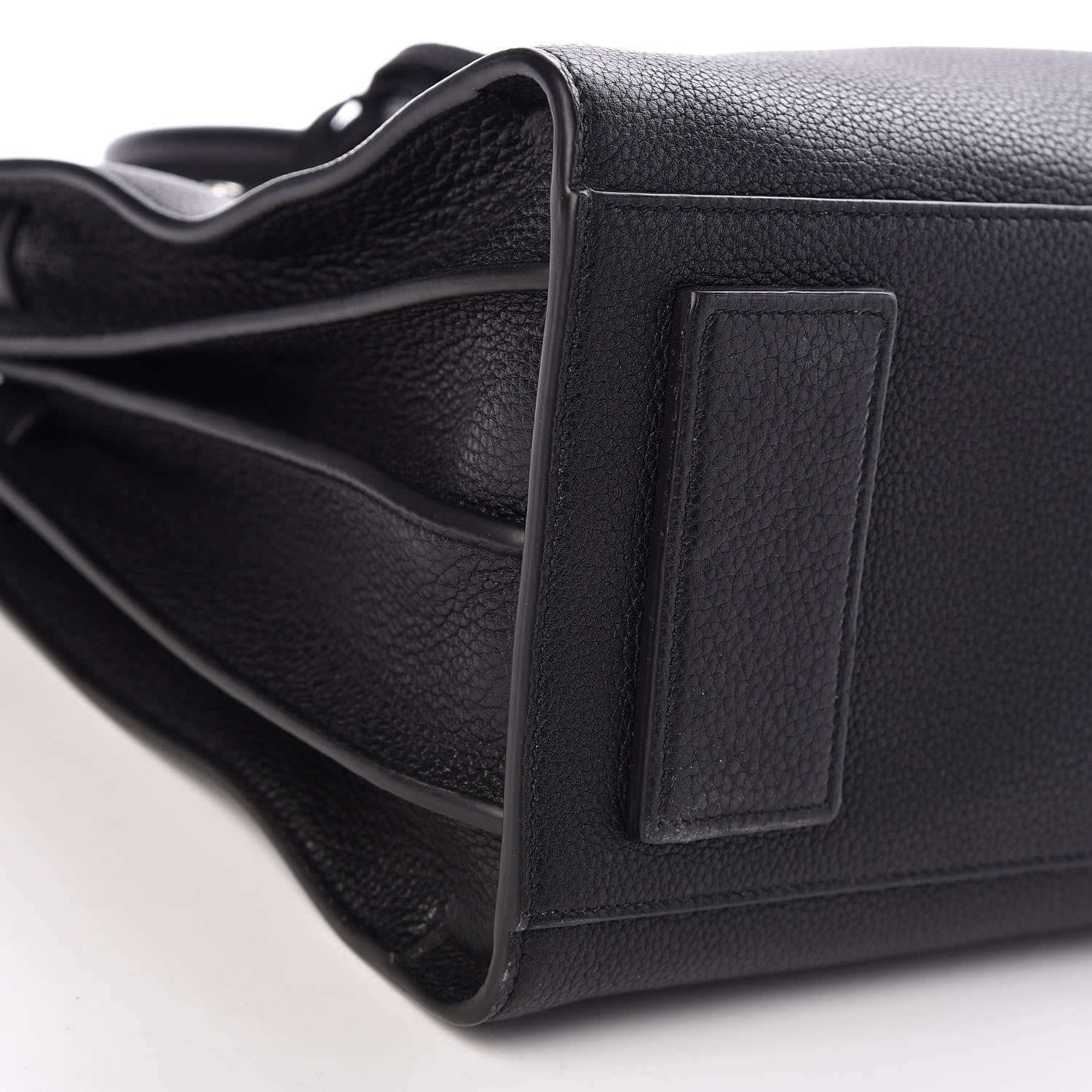 Saint Laurent Grained Calfskin Small Supple Sac De Jour Black 8 of 11