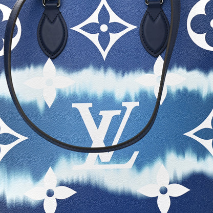 Louis Vuitton Monogram Escale Onthego GM Blue 8 of 10