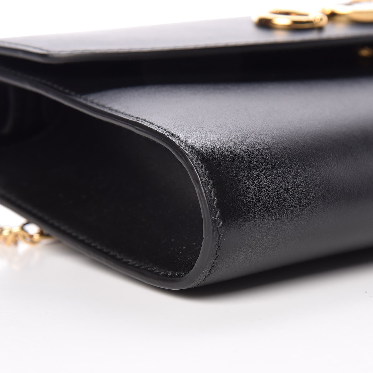 Gucci Smooth Calfskin Small Zumi Top Handle Shoulder Bag Black 8 of 10