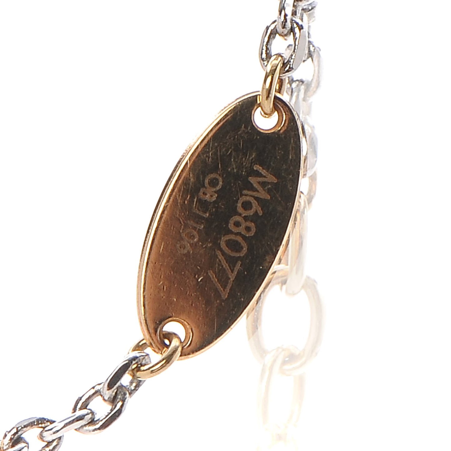 Logomania Bracelet Silver Gold