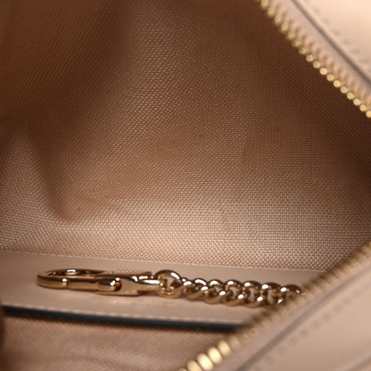 Gucci Denim Monogram Textured Dollar Calfskin Super Mini Ophidia Shoulder Bag Light Beige Denim 5 of 10