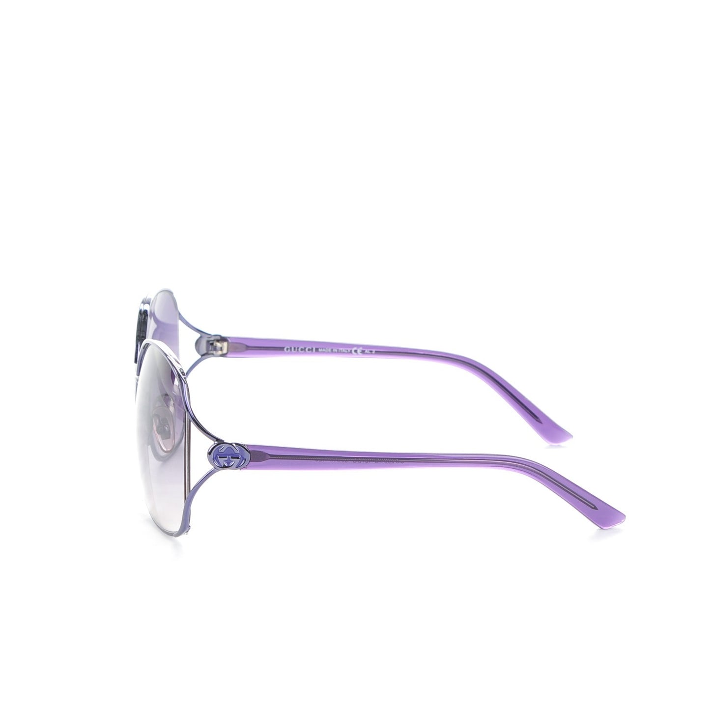 Metal Oversized Sunglasses 2861/S Purple