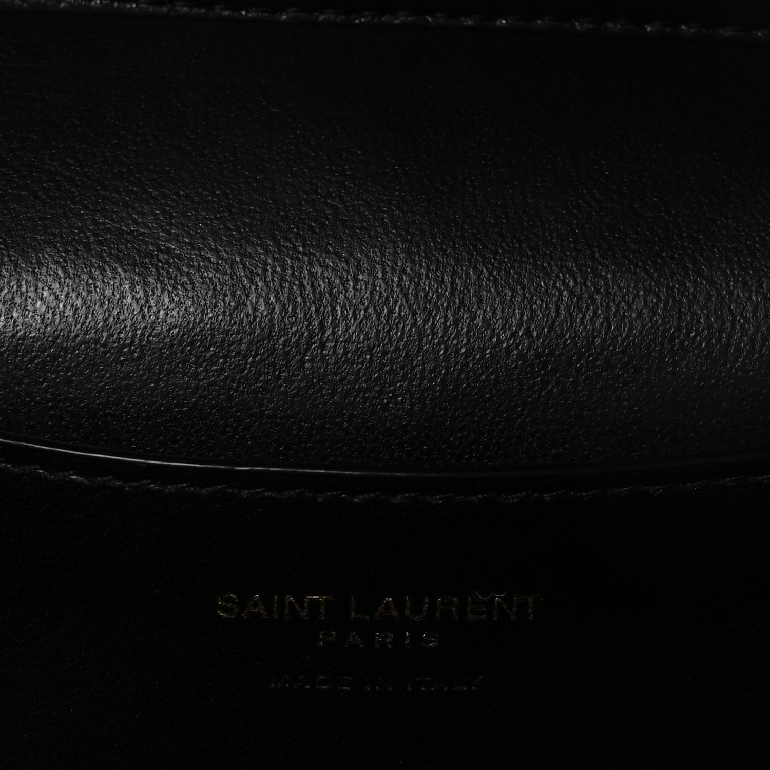 Saint Laurent Lambskin Quilted Mini Gaby Vanity Case Black 5 of 8