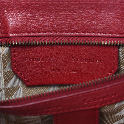 Proenza Schouler Lambskin Medium PS1 Satchel True Red 7 of 10
