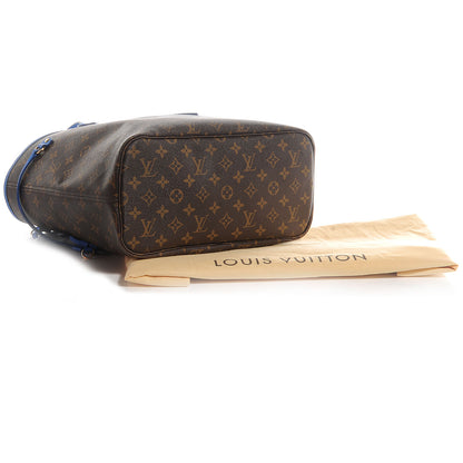 Louis Vuitton Monogram Articles de Voyage Ikat Neverfull MM Grand Blue 4 of 7