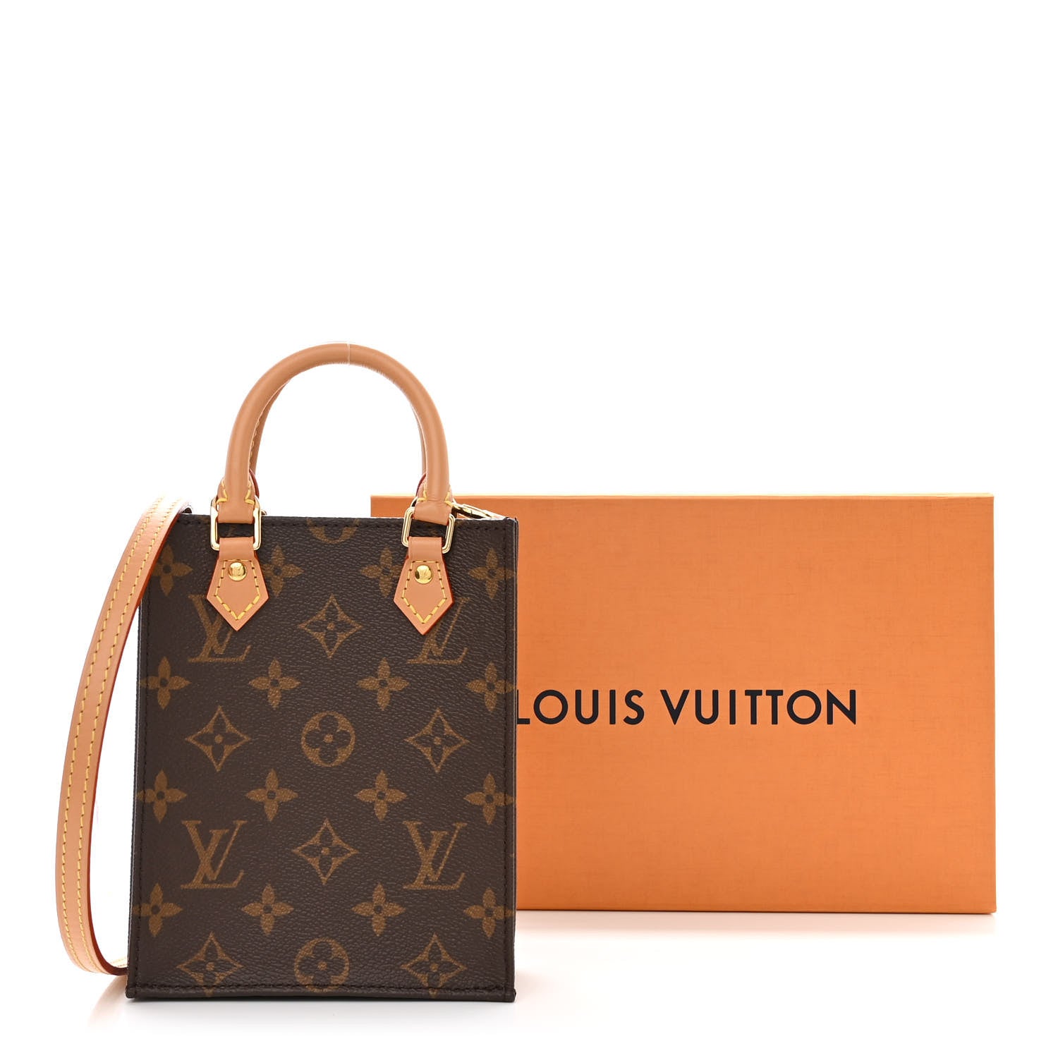Louis Vuitton Monogram Petit Sac Plat 10 of 10