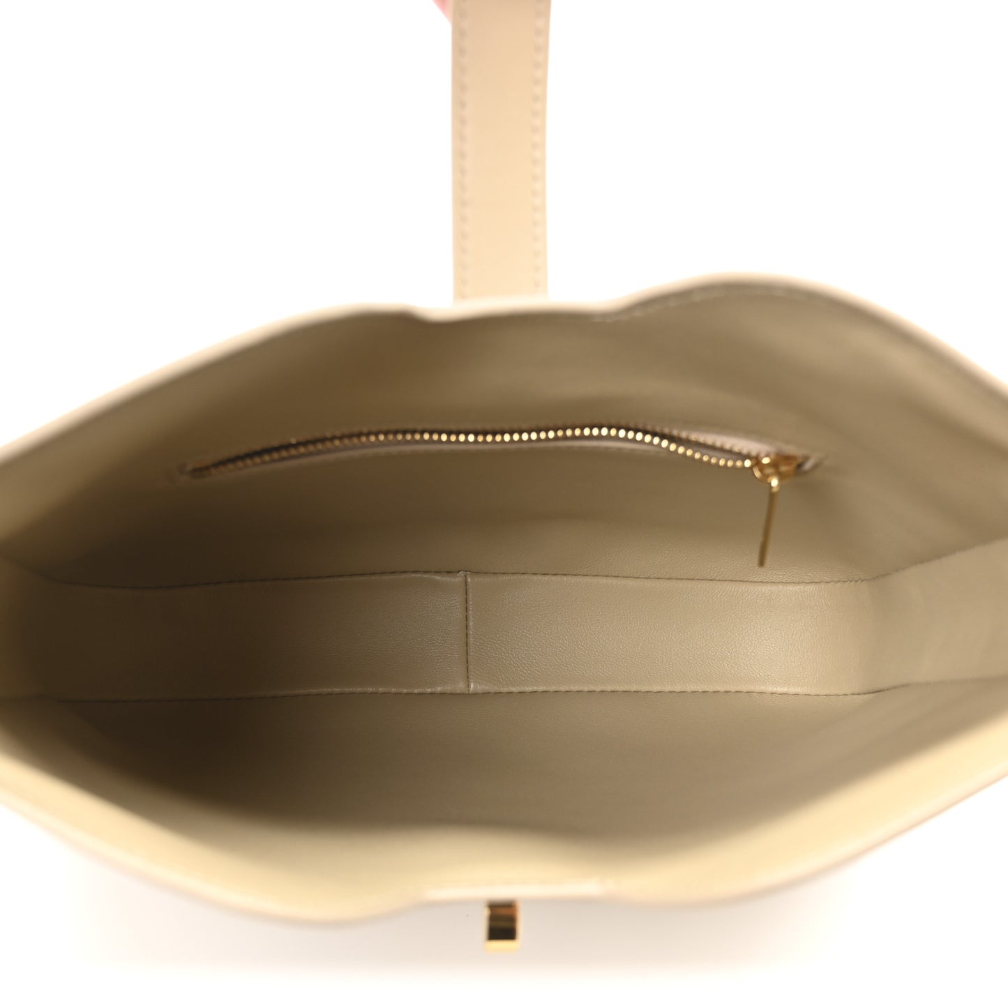 Smooth Calfskin Small Camille 16 Soft Bag Deep Ivory