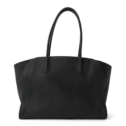The Row Matte Grained Calfskin Marlo 14 Black 1 of 10
