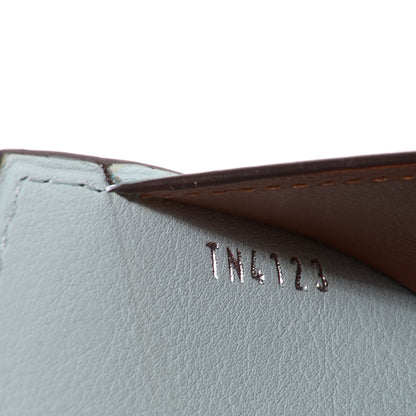 Louis Vuitton Veau Soie Vivienne LV Long Wallet Azur 8 of 9
