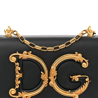 Dolce & Gabbana Nappa DG Girls Shoulder Bag Black 7 of 14