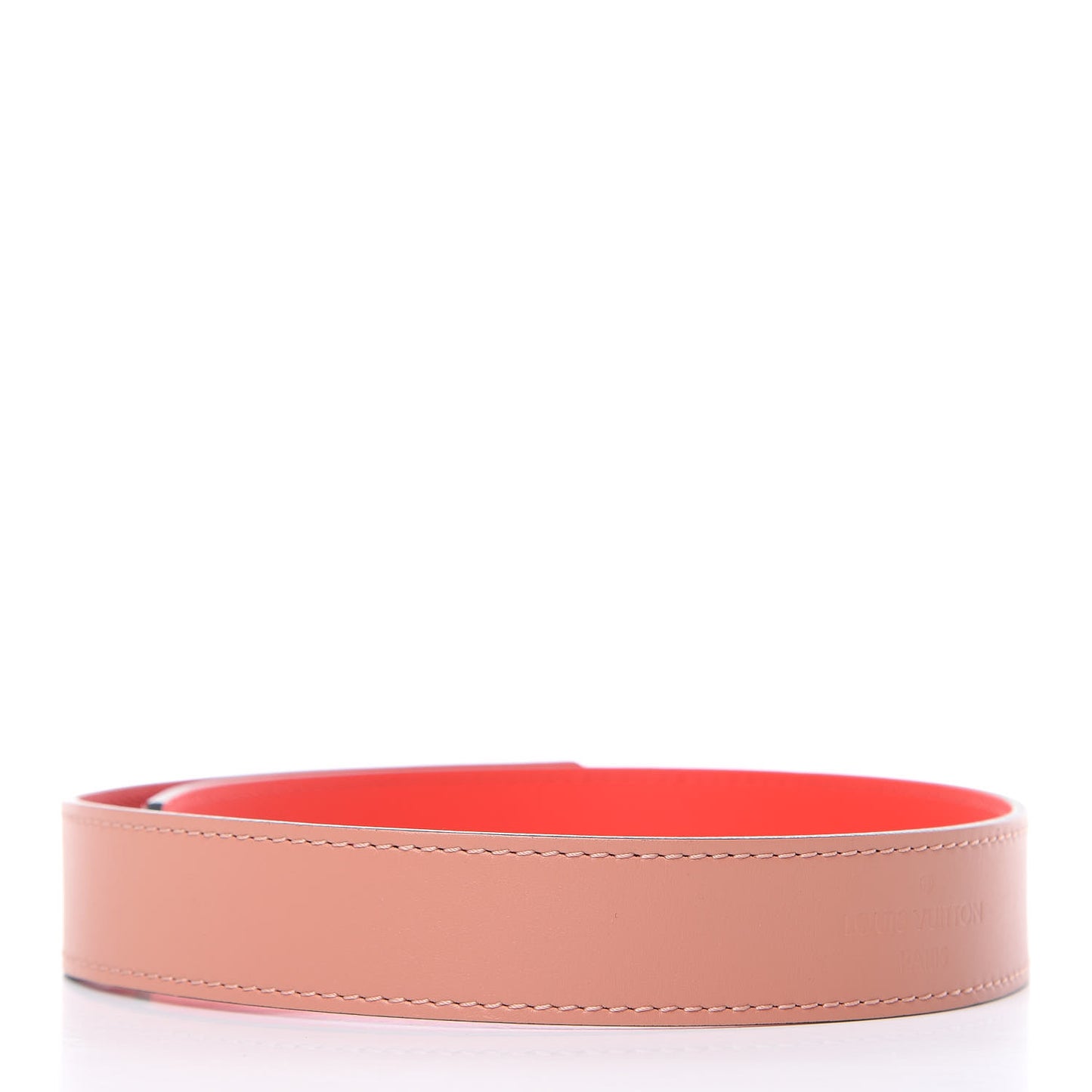 Calfskin Tuileries Besace Shoulder Strap Peach Rouge