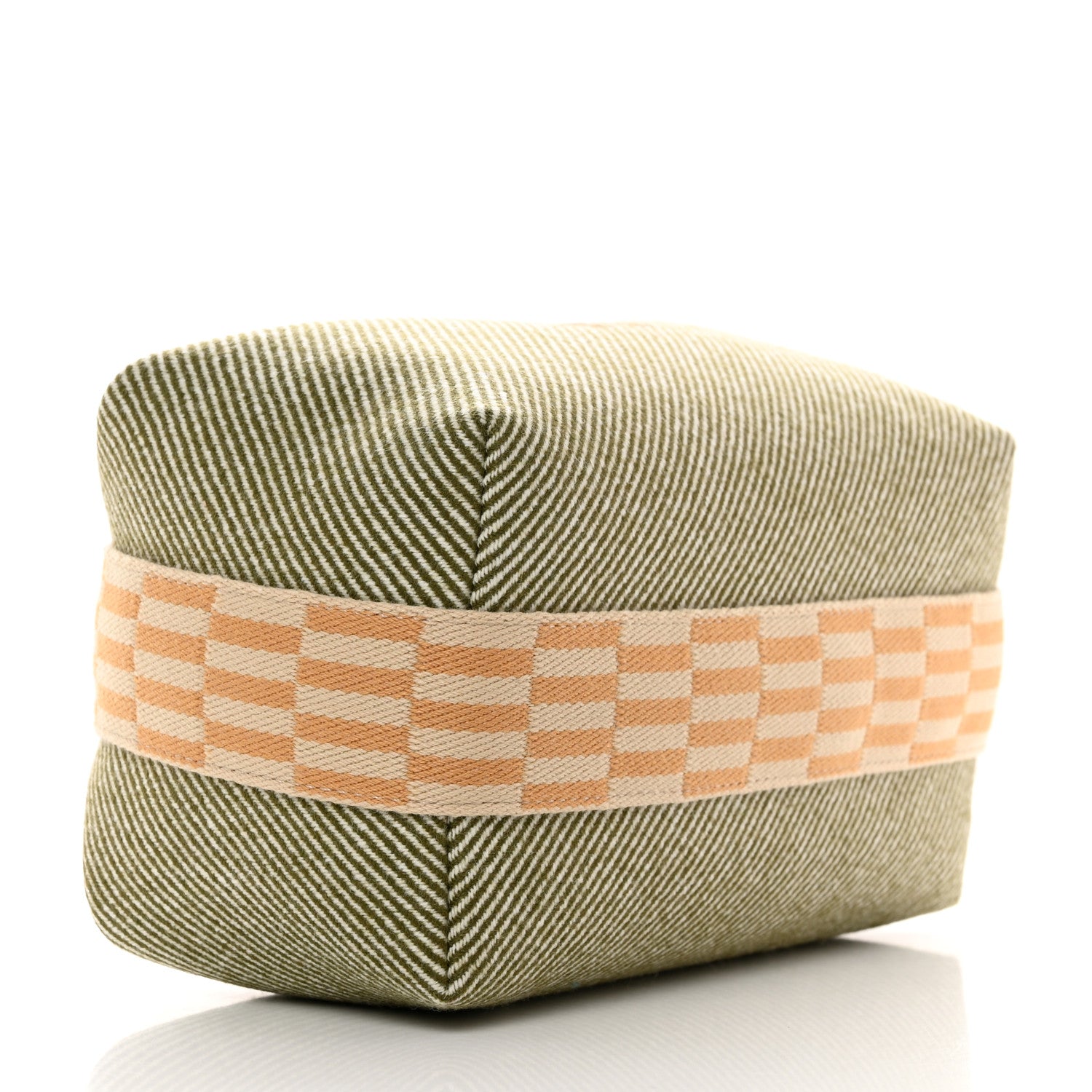 Hermes Wool Small Bride-A-Brac H Natte Pouch Vert Foret 4 of 8