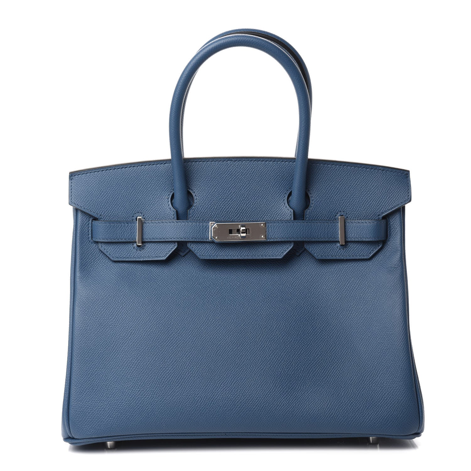 Hermes Epsom Birkin 30 Bleu Agate 1 of 9