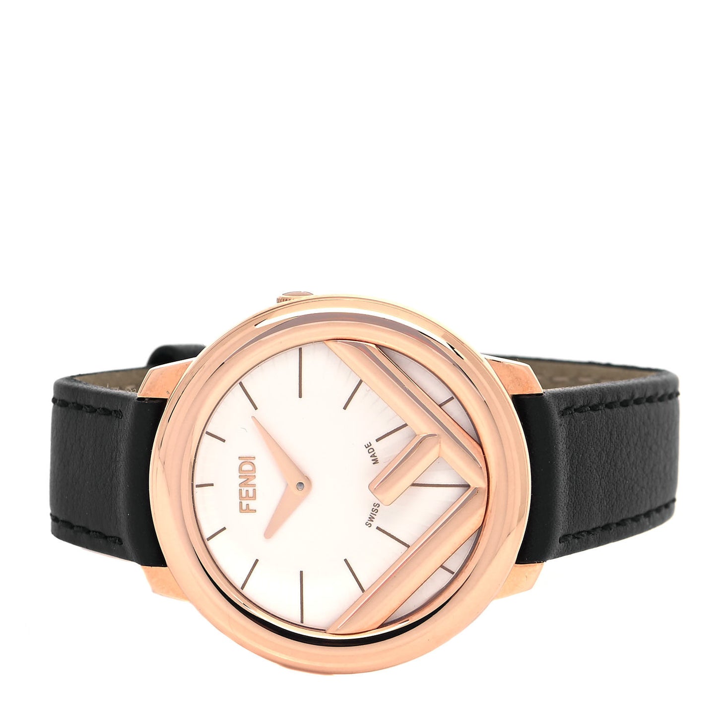Stainless Steel Calfskin 36mm Run Away Quartz Watch