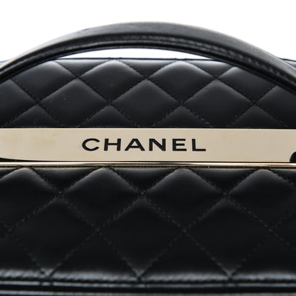 Chanel Lambskin Quilted Trendy CC Vanity Pouch Black 8 of 8