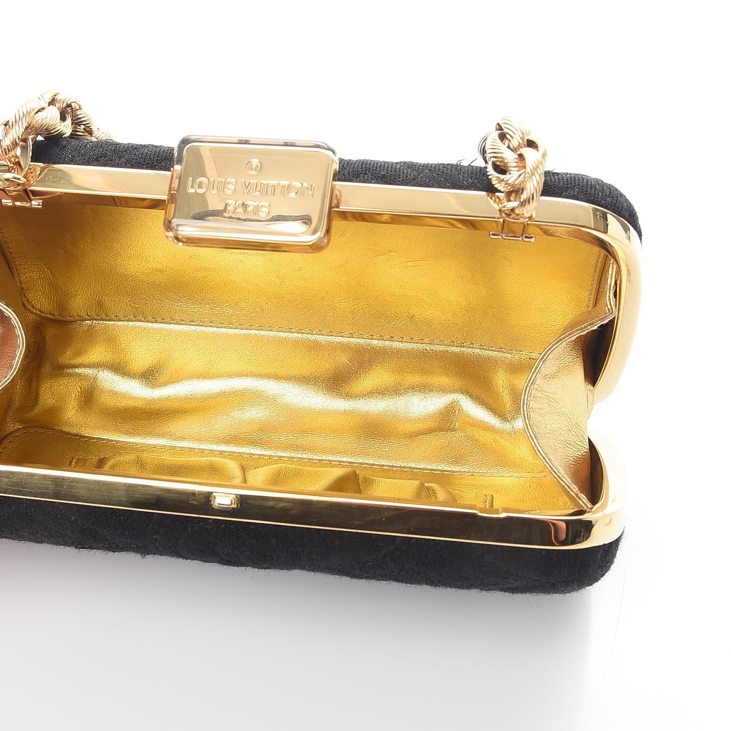 Louis Vuitton Jersey Monogram Motard Minaudiere Clutch Black 6 of 9