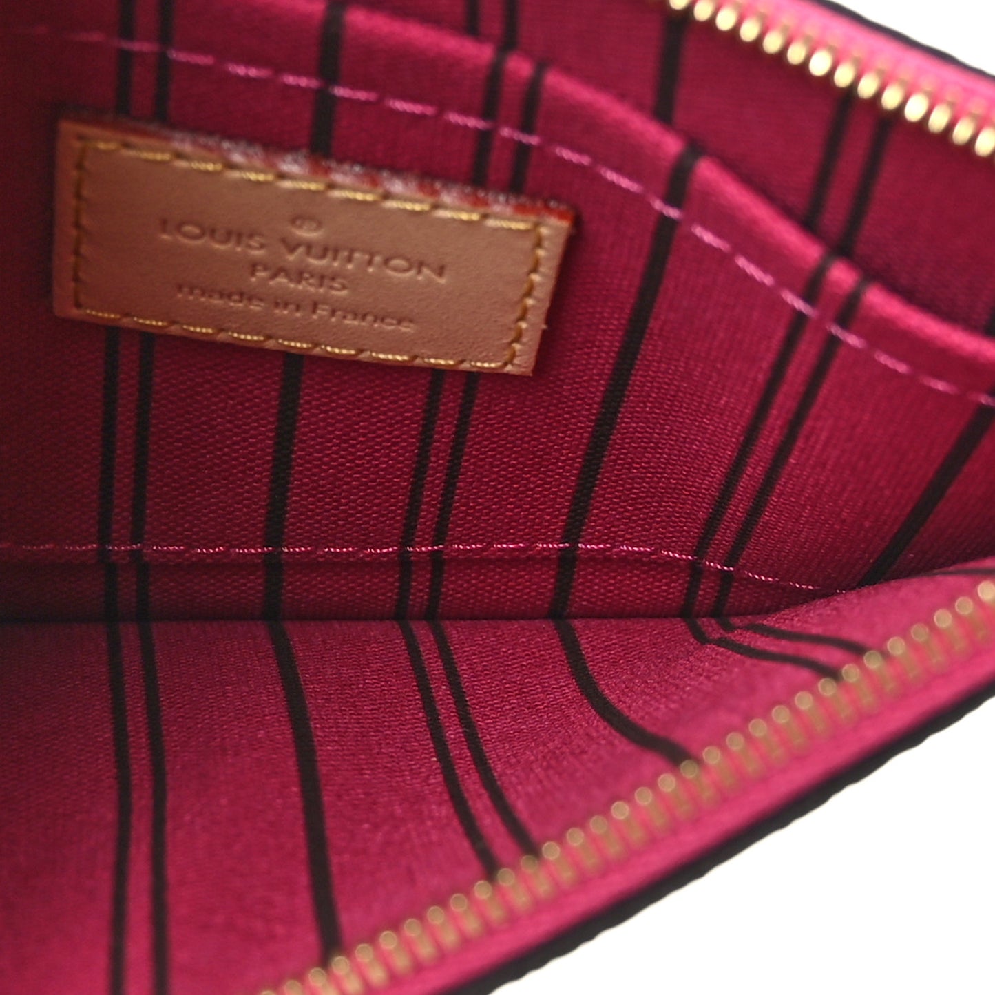 Monogram Neverfull PM Pochette Pivoine