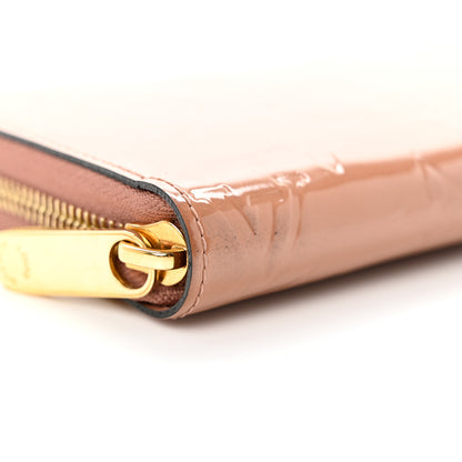 Louis Vuitton Vernis Zippy Wallet Rose Velours 7 of 10