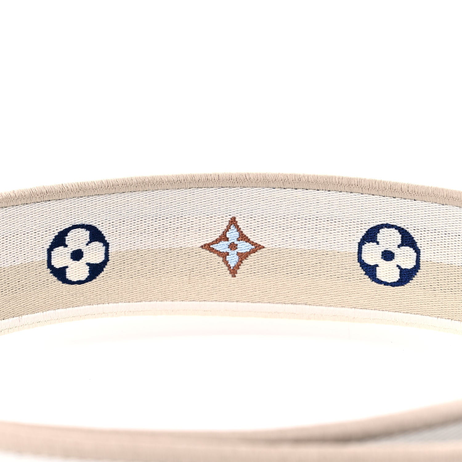 Louis Vuitton Jacquard Alma BB Shoulder Strap Bleu Nuage 3 of 4