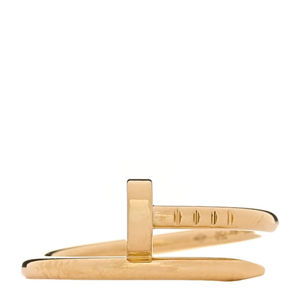 Cartier 18K Yellow Gold Small Juste Un Clou Ring 50 5.25 1 of 5