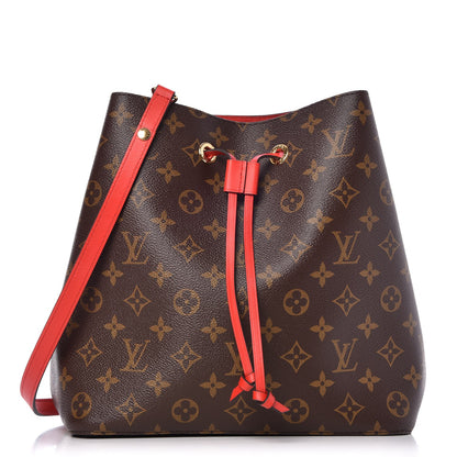 Louis Vuitton Monogram Neonoe MM Coquelicot 1 of 8