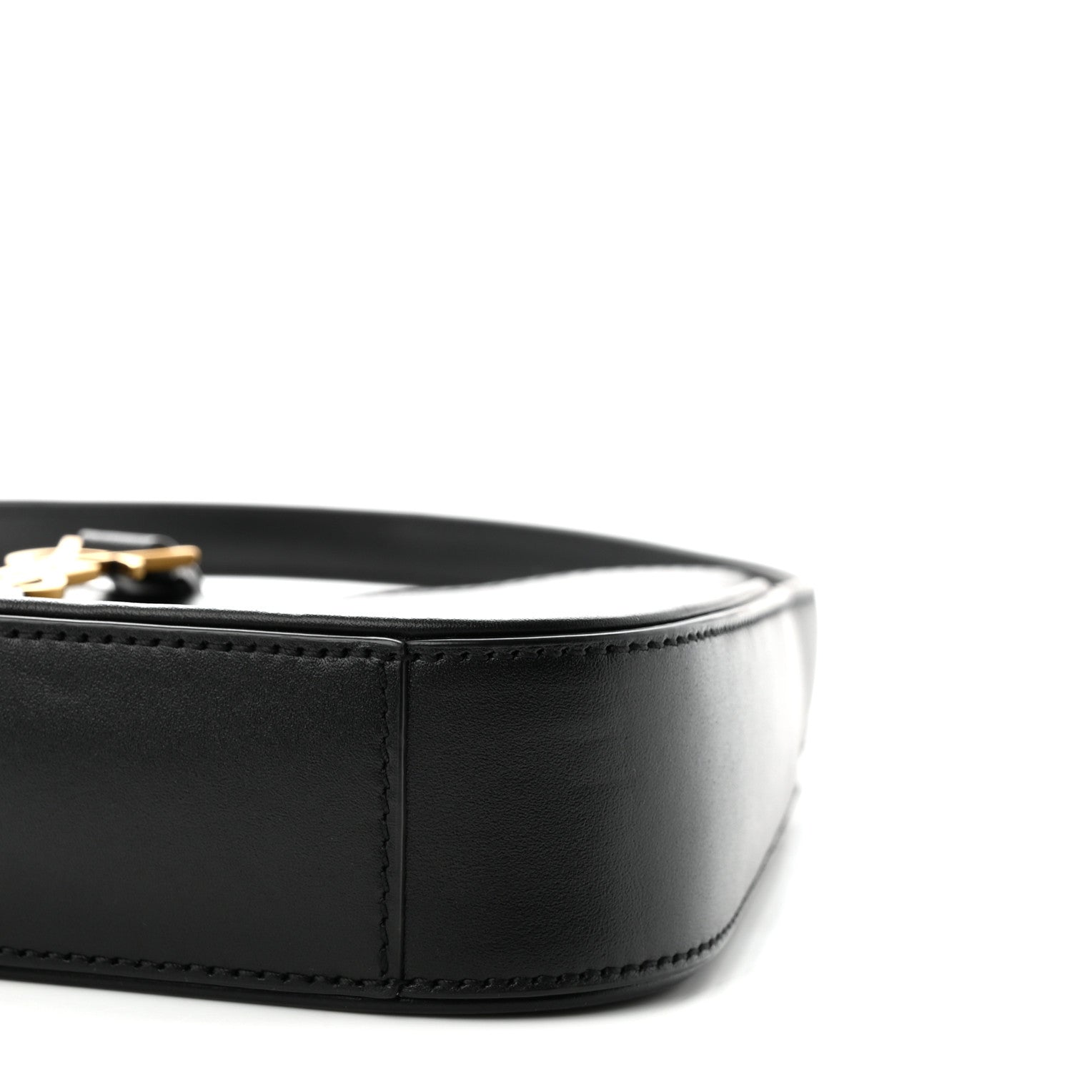 Saint Laurent Smooth Calfskin Le 5 A 7 Mini Hobo Black 10 of 11