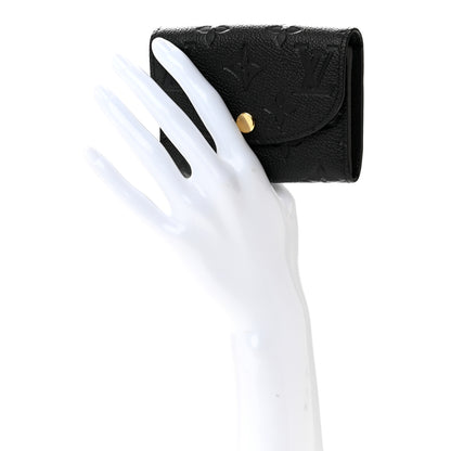 Louis Vuitton Empreinte Rosalie Coin Purse Black 2 of 7