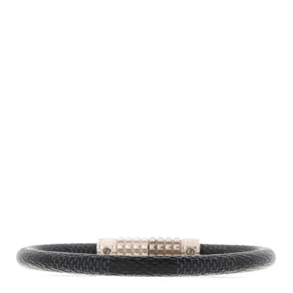 Louis Vuitton Damier Graphite Digit Bracelet 19 3 of 5