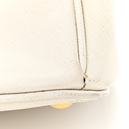 Prada Saffiano Lux Large Galleria Double Zip Tote Talco 19 of 24