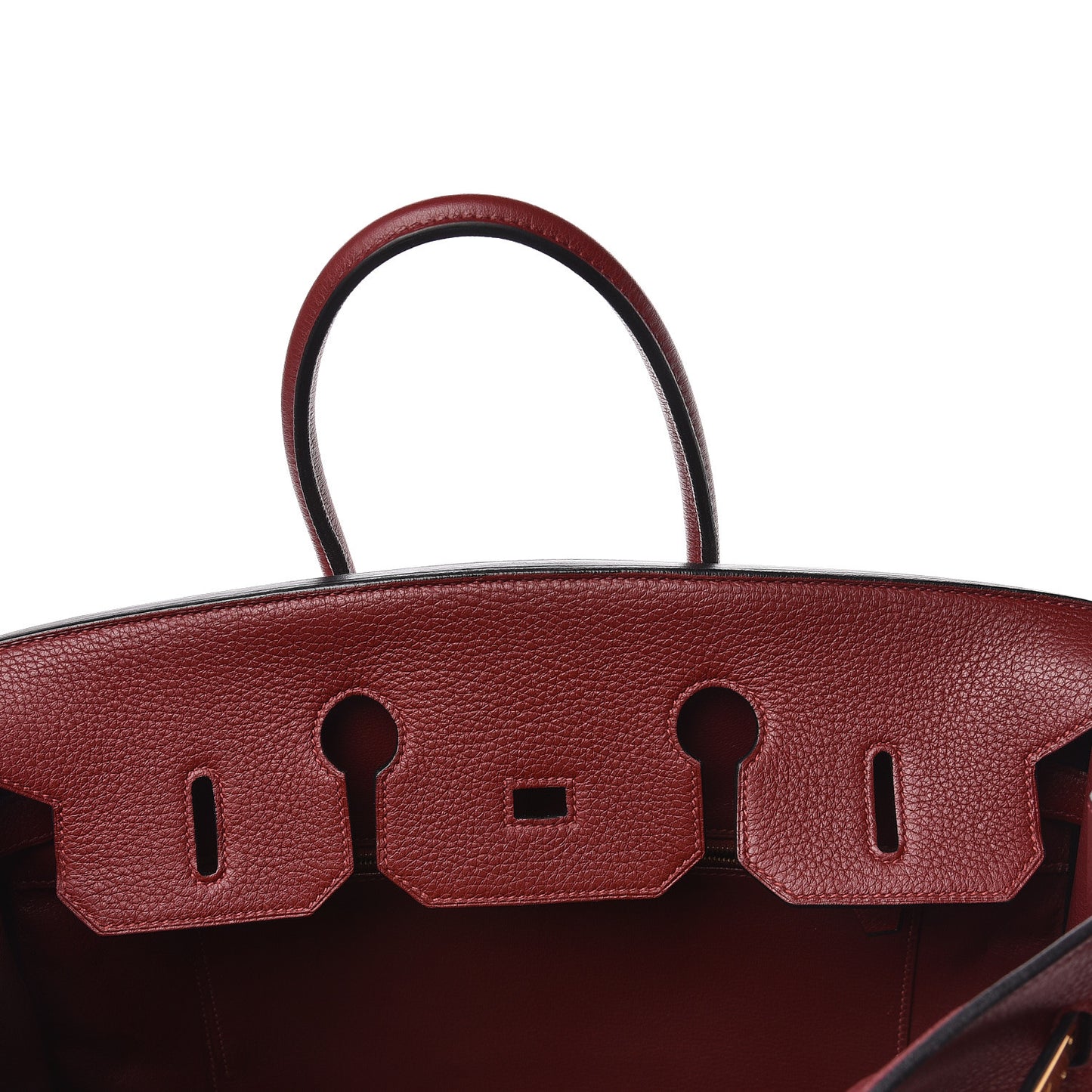 Taurillon Clemence Birkin 35 Rouge H