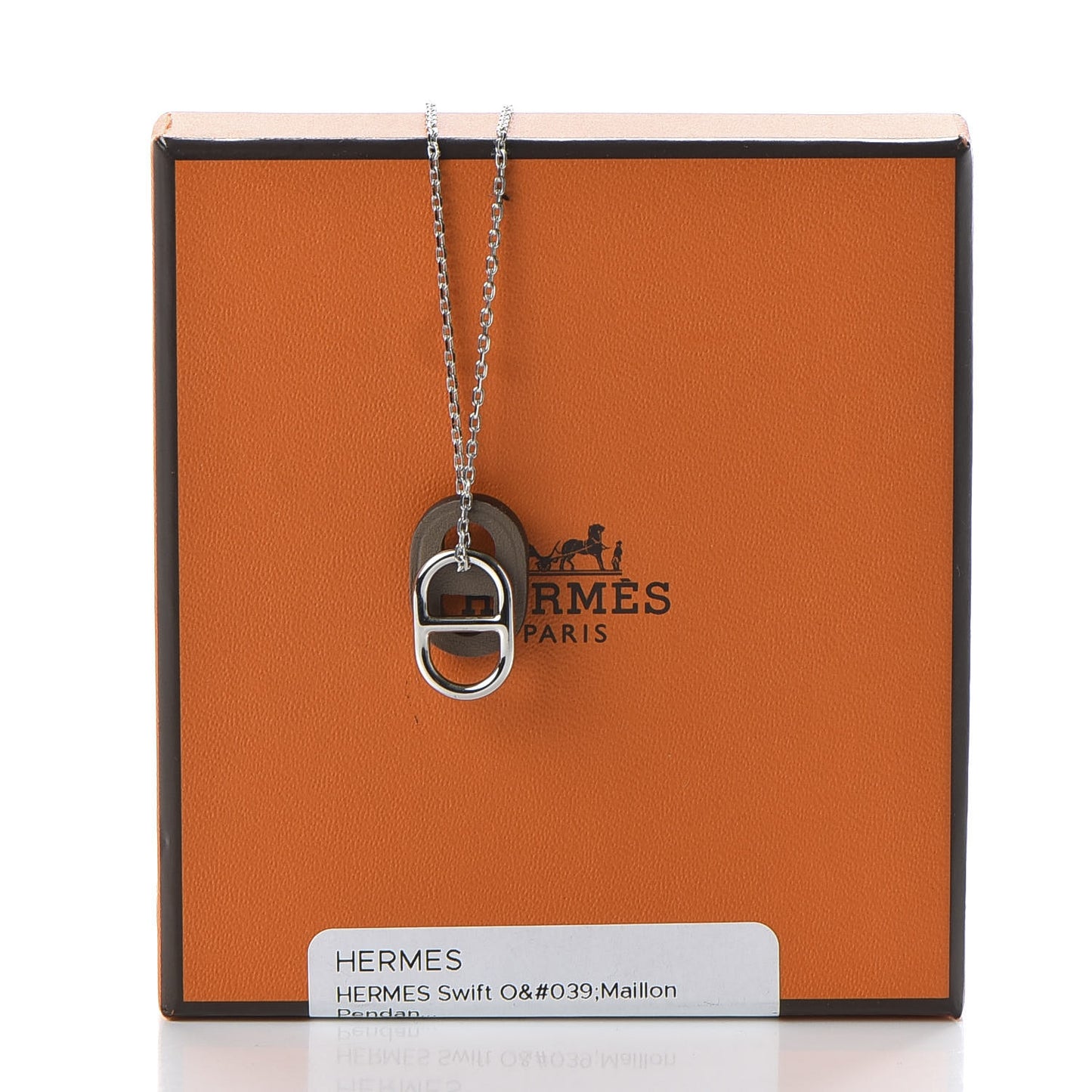 Swift O'Maillon Pendant Necklace Etoupe