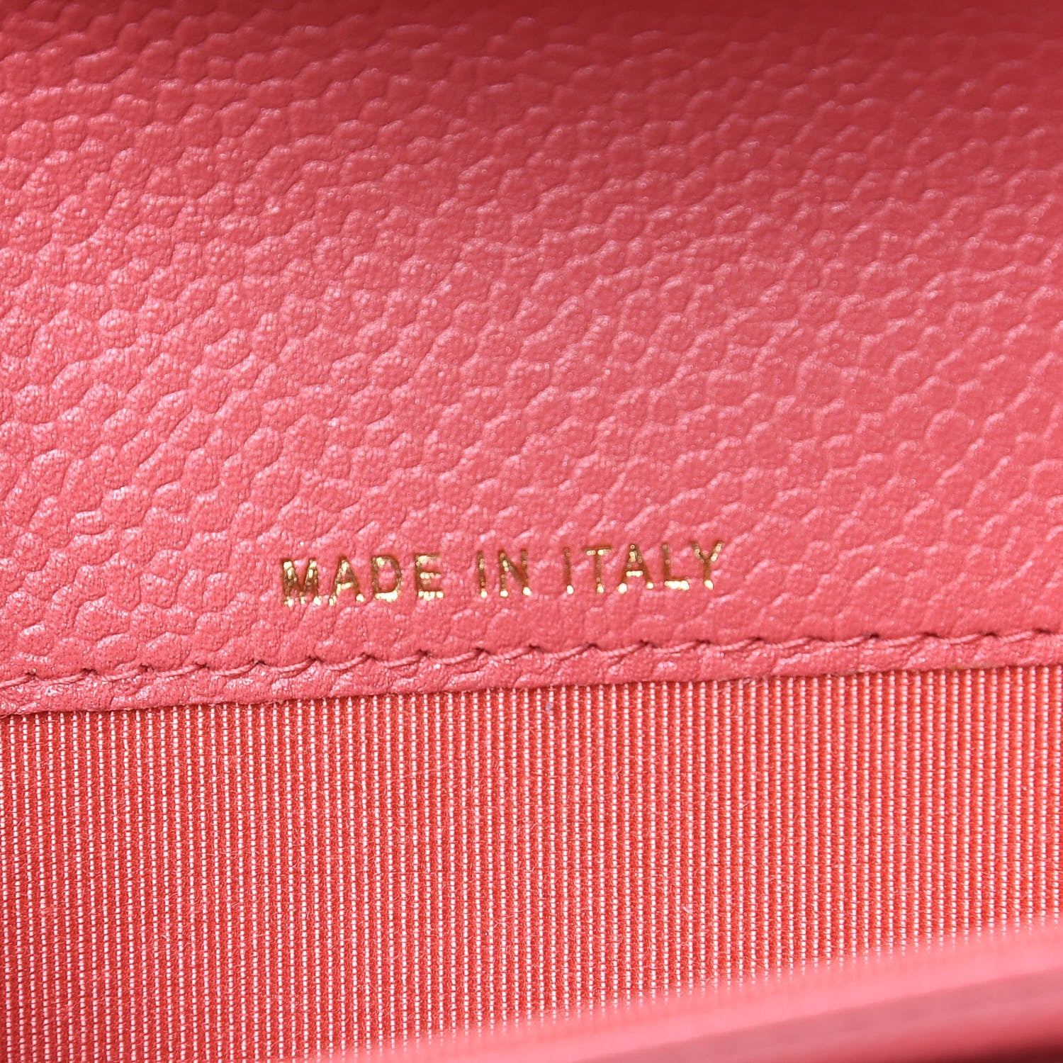 Chanel Metallic Caviar Quilted Flap Card Holder Pink 7 of 9