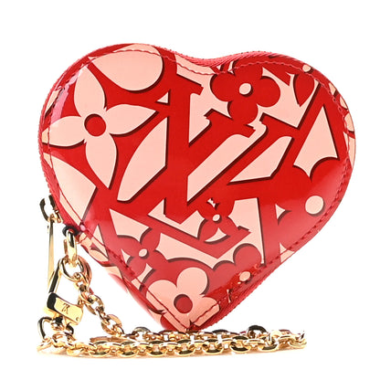 Louis Vuitton Patent Sweet Monogram Coeur Heart Coin Purse Pomme D'Amour 1 of 9