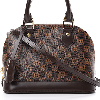 Louis Vuitton Damier Ebene Alma BB 7 of 10