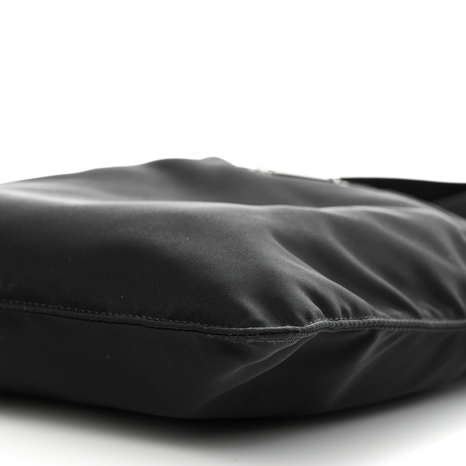 Prada Nylon Vela Flat Messenger Bag Black 10 of 10