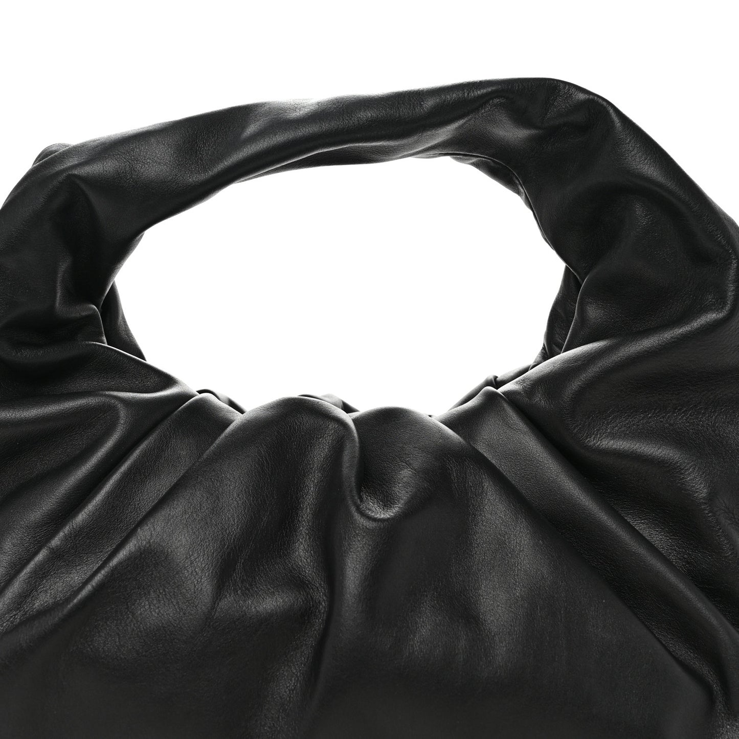 Smooth Butter Calfskin Small The Shoulder Pouch Black