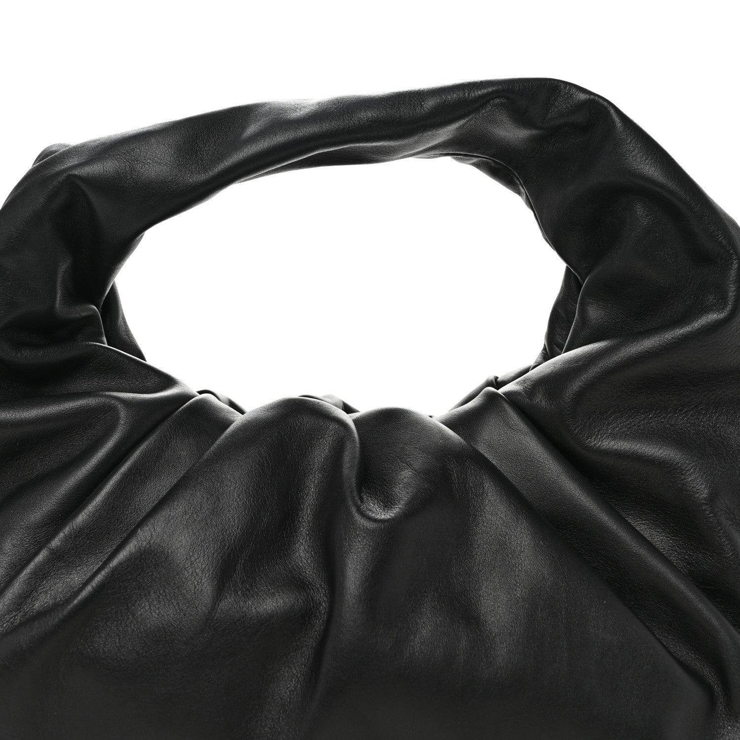 Bottega Veneta Smooth Butter Calfskin Small The Shoulder Pouch Black 7 of 9