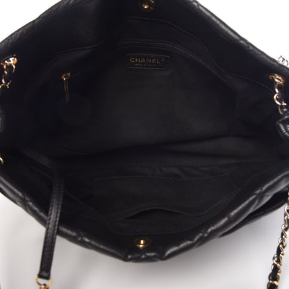 Chanel Caviar Quilted Timeless CC Soft Tote Black 5 of 14