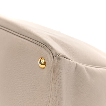 Prada Saffiano Lux Extra Large Galleria Double Zip Tote Pomice 13 of 13