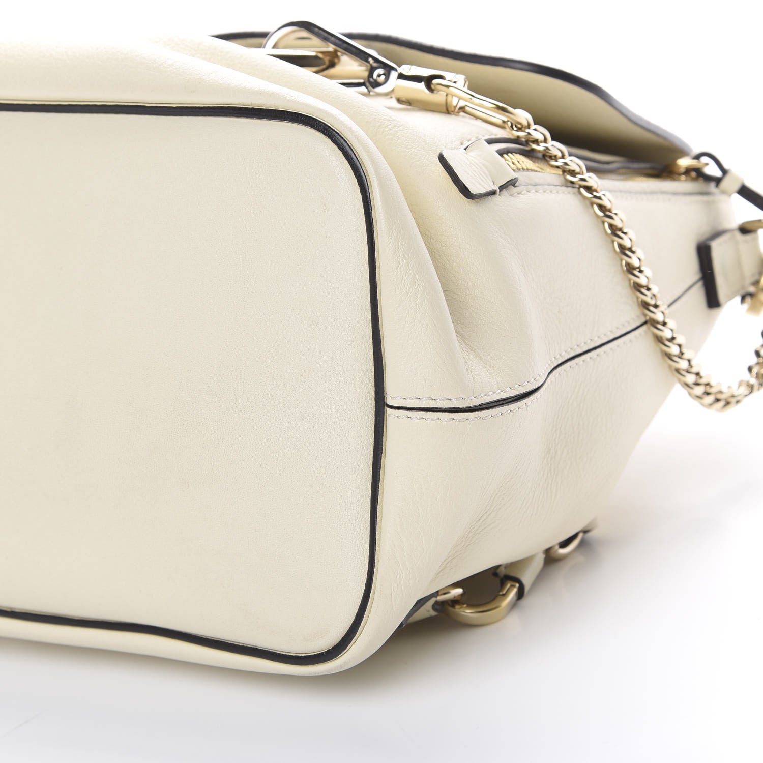 Chloe Suede Calfskin Small Faye Backpack Off White 11 of 15