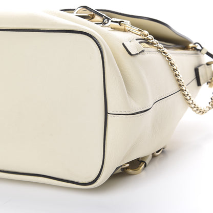 Chloe Suede Calfskin Small Faye Backpack Off White 11 of 15