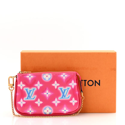 Louis Vuitton Vernis Valentine Mini Pochette Accessories Fuchsia Neon 8 of 8