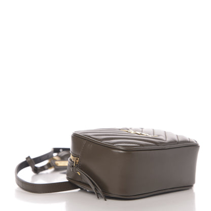 Saint Laurent Calfskin Matelasse Monogram Lou Belt Bag Faggio 2 of 7