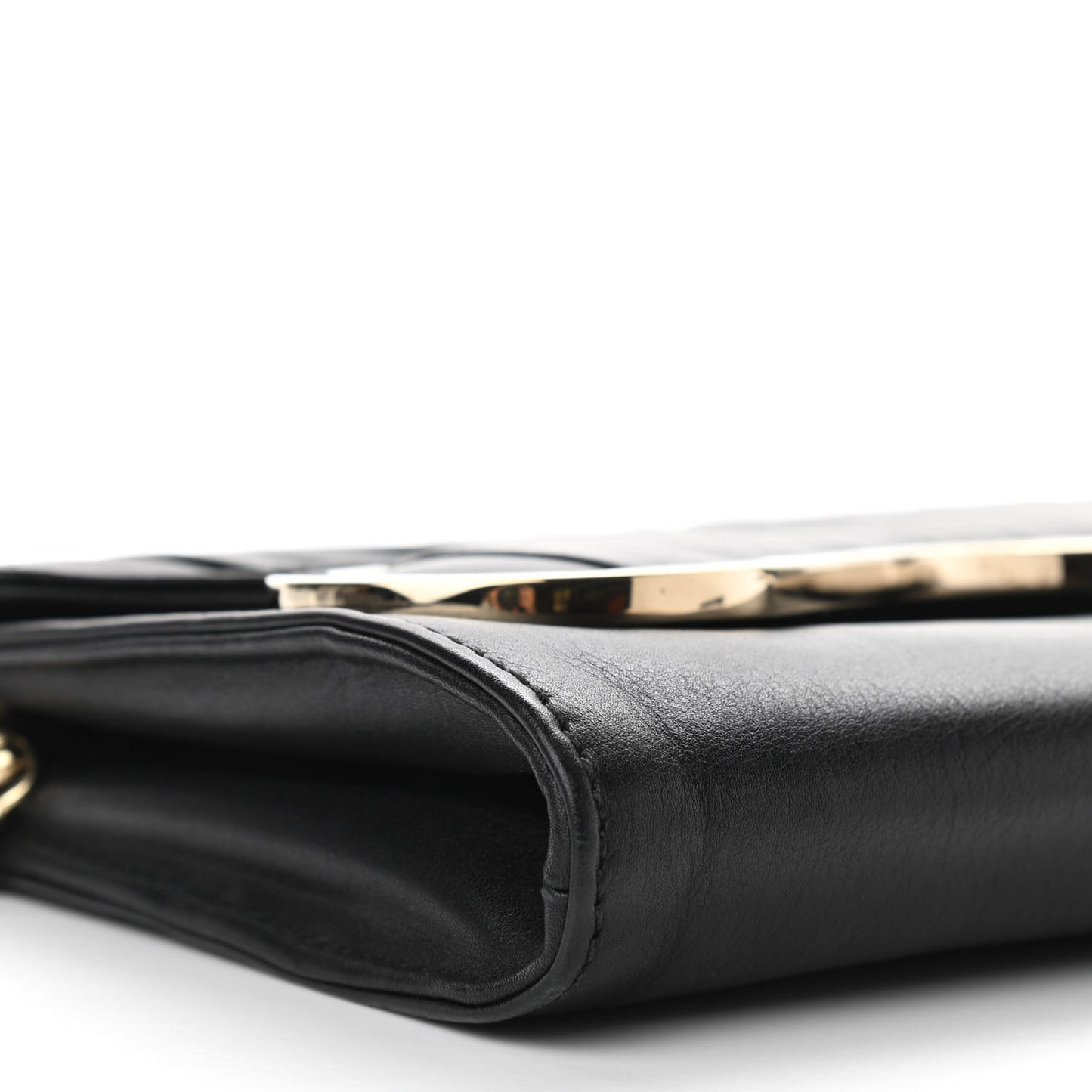 Calfskin Brooklin Clutch Black