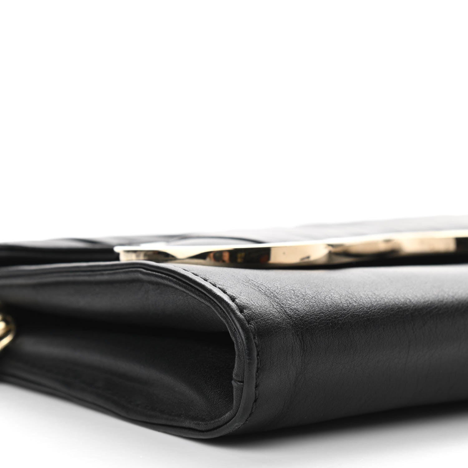 Christian Louboutin Calfskin Brooklin Clutch Black 8 of 9