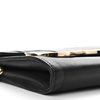 Christian Louboutin Calfskin Brooklin Clutch Black 8 of 9